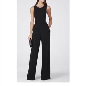 BCBG Max Azria Rossana Cutout Back Jumpsuit